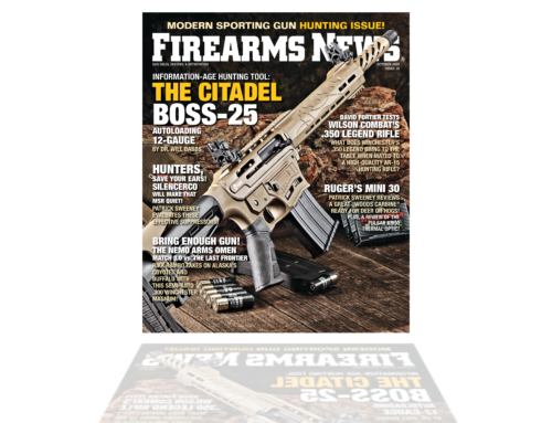 CITADEL BOSS25 Featured on the Front Cover of Firearms News