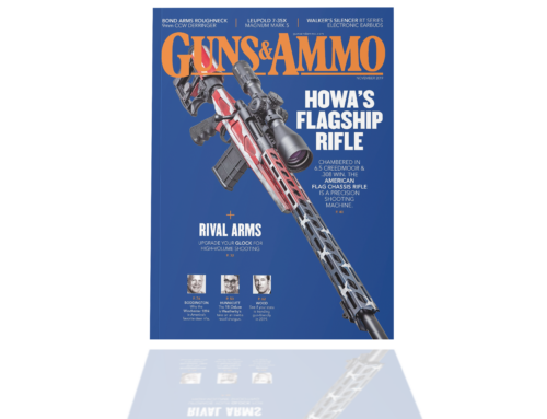 Howa American Flag Chassis Featured on the front cover of Guns & Ammo