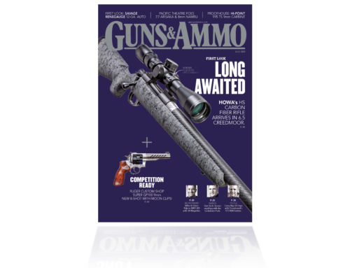 Howa H-S Precision Carbon Fiber Featured on front cover of Guns & Ammo