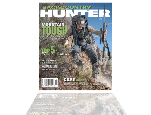 Carbon Stalker Altitude featured on front page of Backcountry Hunter